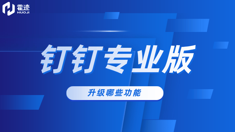 钉钉专业版升级哪些功能